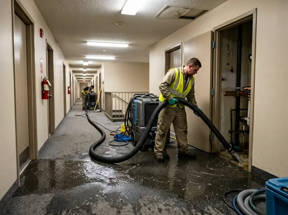 multi-unit-apartment-hallway-f-005 — frequently asked questions, Emergency Burst Pipe Water Extraction & Removal in Circle P…